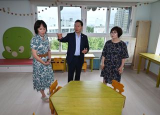 유정복 인천시장, 영유아 장애인거주시설…폭염 대응 실태 점검