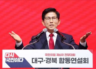 김문수 "李대통령에 '끝장토론' 제안…정청래는 극좌 테러리스트" [TK 합동연설회]