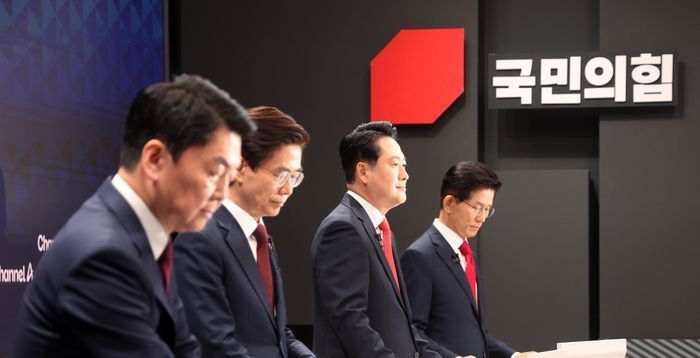 '정청래 대화 상대 인정하나'…김문수·장동혁 "안돼" 안철수·조경태 "그래도 하겠다" [TV토론]