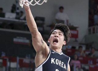 ‘여준석 복귀’ 남자농구, 괌에 33점 차 대승…14일 중국과 8강