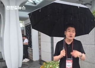 [현장] 국민의힘 '출입금지령'에…PK 연설회장서 '아웃'된 전한길 [부울경 연설회]