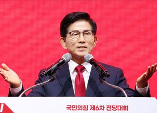 김문수 "李정권, 특검으로 테러…인권탄압 조사단 만들겠다" [충청·호남 합동연설회]
