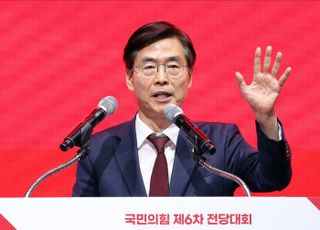 조경태 "이대로 가면 지선 폭망…당 망친 尹부부 절연해야" [충청·호남 합동연설회]