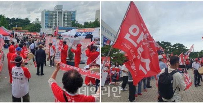 [현장] "장동혁이 최고쥬" "당 살려면 조경태인겨"…국민의힘 충청·호남 당심은