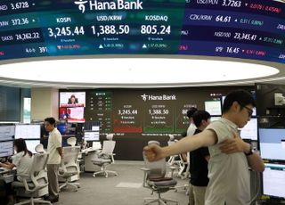 美금리 인하 기대감에도…코스피 3210선 [시황]