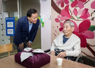 이재준 수원특례시장, 독립운동가 오성규 애국지사 위문