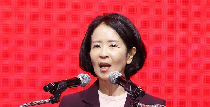 최수진 "SKT 해킹사고에 '개인정보' 보호 하자더니…500만 당원은 국민 아니냐" [수도권·강원·제주 합동연설회]