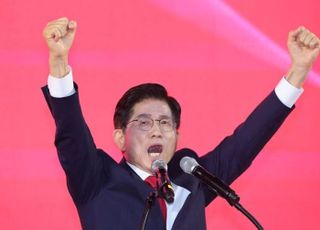 김문수 "특검의 국민의힘 당사 압수수색, 헌정질서 파괴행위" [수도권·강원·제주 합동연설회]