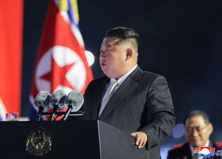김정은, 광복절 첫 연설 …북러단결의 힘 강조·한미 언급은 없어