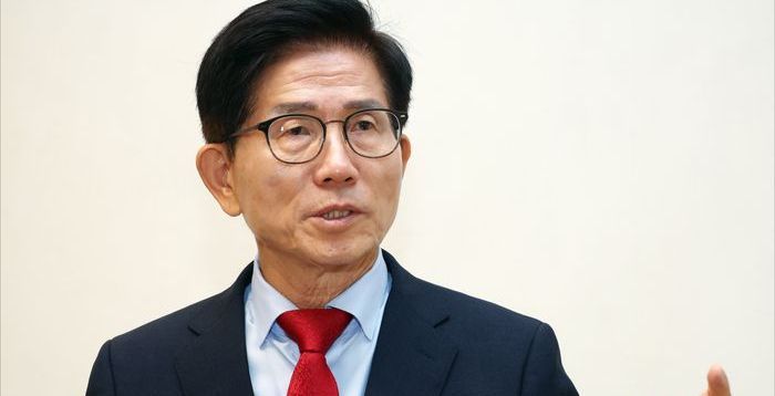 김문수 "李대통령, 北에 굴복 선언…김정은 대변인 아니면 나올 수 없는 발언"