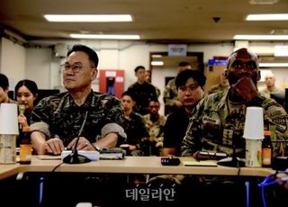 합참의장·연합사령관, 연정사 방문…UFS 기간 군사정보지원작전 점검