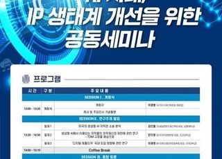 AI 시대 지식재산 분쟁 가능성에 ‘생태계 개선 공동세미나’ 개최