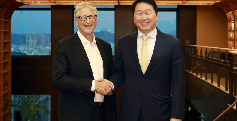 SK 최태원, 빌 게이츠와 에너지∙바이오 협력 강화키로