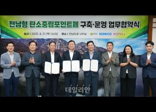조폐공사-전남도, 탄소중립포인트 지역사랑상품권 전환 MOU