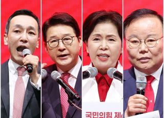 [속보] '주류 2, 혁신 1, 김문수계 1'…국민의힘 최고위원에 신동욱·김민수·양향자·김재원