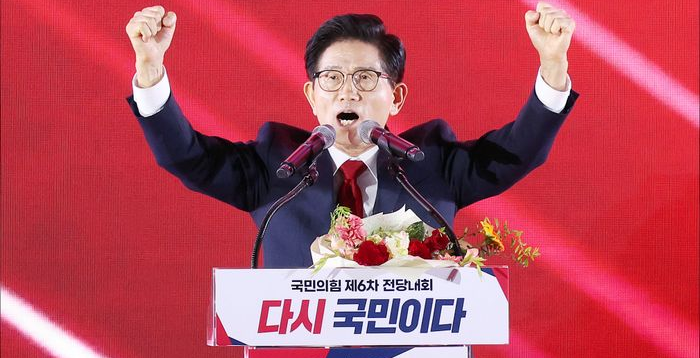 김문수 "결선투표는 당의 역동성…집권세력과 싸워 이길 사람 누가 있느냐" [8·22 전당대회]