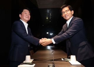 김문수, 안철수와 회동 "힘 합쳐 이기자"…安 "윤석열과 절연"
