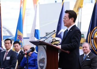 [종합] 필리조선소 찾은 李대통령 "한미 힘 모아 'MASGA 기적' 현실로 빚어내자"