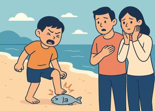 죽은 물고기 밟았다가 다리 절단할 뻔...'이거' 감염 탓, 뭐길래?