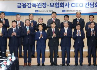 이찬진 금감원장-보험회사 CEO 간담회