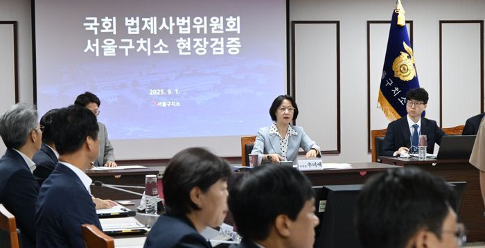 與, 끝내 '尹 속옷 저항' CCTV 열람…野 "관음증 충족시키나"