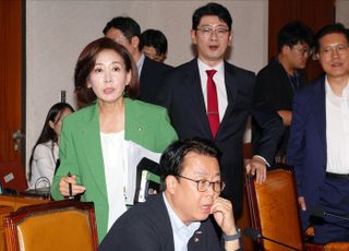 나경원 "추미애, 북한식 인민회의…무질서함에 할 말 잃어"