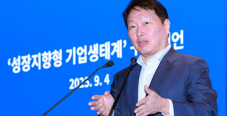 '규제 철폐 전도사' 최태원, 韓기업 성장 위해 두 팔 걷었다