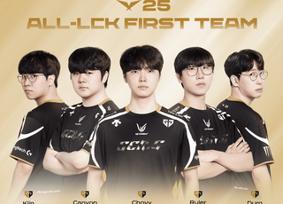 젠지, 2025 올 LCK 퍼스트 팀 전원 선정…'쵸비' 정지훈 정규시즌 MVP