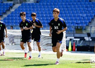 “무릎 문제 없는데..” 실망한 오현규, 대표팀서 명예회복 다짐