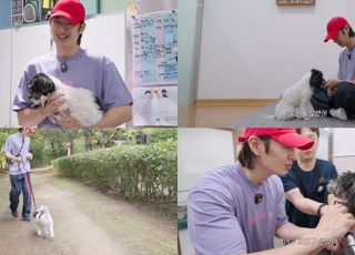 god 손호영, 유기동물 보호센터서 따뜻한 손길 나눠