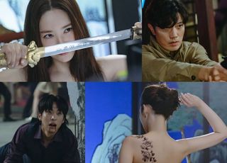 '컨피던스맨 KR' 박민영·박희순·주종혁, 일촉즉발 스틸컷 공개