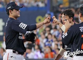 ‘진짜 행복야구’ 한화 이글스, 문동주로 시작해 김서현으로 마무리