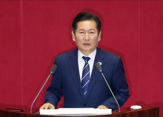 정청래 "내란청산, 정치보복 아니야...국민의힘, 건강한 야당으로 돌아오길"