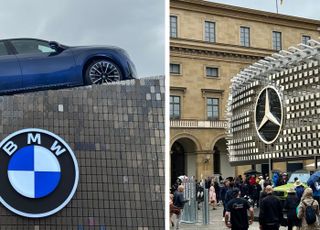 BMW '미래' vs 벤츠 '현재'… 獨 럭셔리, 고향서 '맞짱' [IAA 2025]