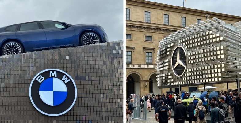 BMW '미래' vs 벤츠 '현재'… 獨 럭셔리, 고향서 '맞짱' [IAA 2025]