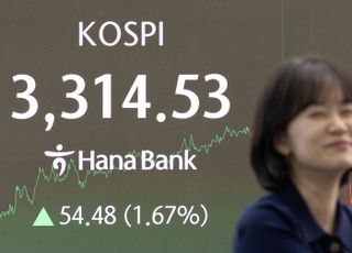 코스피, 또 사상 최고치…3340선 등락 [시황]