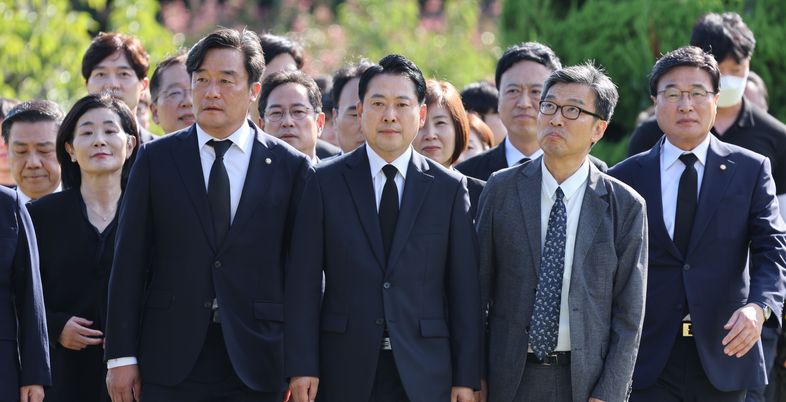 [현장] 'Stand or Die' 부산 찾은 장동혁 "모든 방법 동원해 싸우겠다"