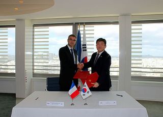 방사청, 프랑스 병기본부와 국방우주전력 협력