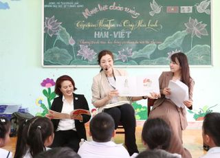 한진, 베트남서 상생 사업…장학금·교육물품 전달