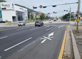 용인특례시, 상습 정체구간 교통체계 개선공사 완료
