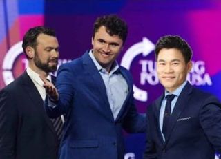 전한길, 찰리 커크 총격 사망 전 만났다? 알고 보니...
