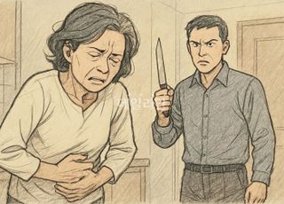 "어머니 때문에 사기" 흉기 찌른 아들…다친 母는 범행 숨겼다