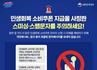 22일부터 2차 소비쿠폰 신청... “URL 절대 클릭마세요”