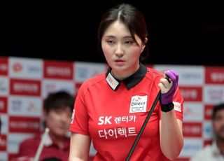 ‘강지은 활약’ SK렌터카, 하나카드 꺾고 PBA 팀리그 3R 조기 우승