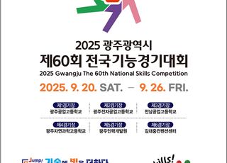 제60회 전국기능경기대회 광주서 개최…1725명 시·도 대표 선수 참여