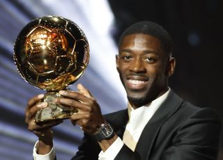 PSG 4관왕 이끈 우스만 뎀벨레, 2025 발롱도르 수상