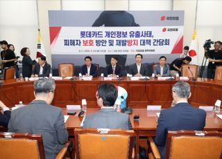국민의힘-롯데카드·MBK 간담회