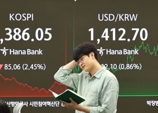 한미 관세협상 불확실성에 코스피 3400선 붕괴…2.45% 급락 [시황]