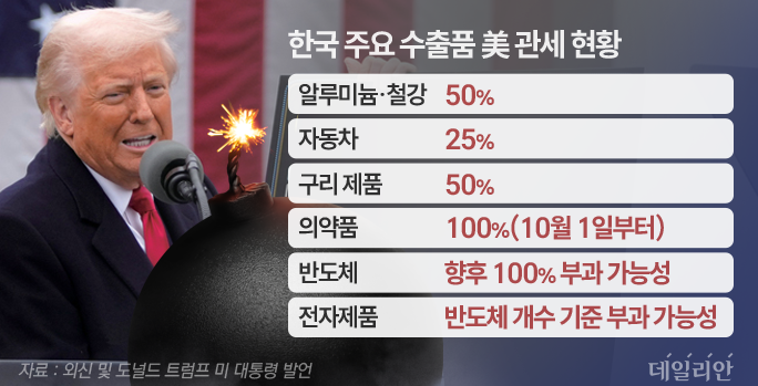 “자동차만이 아냐”...트럼프 ‘1차 타깃’ 된 관세 대상 살펴보니