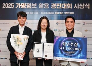 국민체육진흥공단, 가명 정보 활용 경진대회 최우수상 수상
